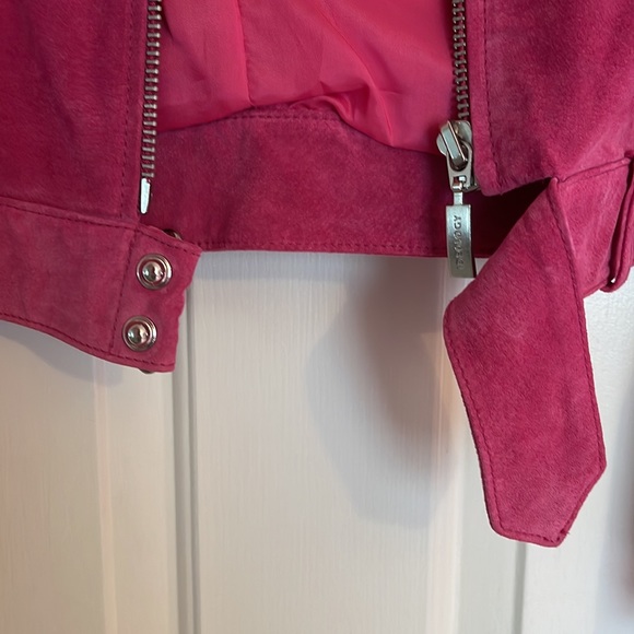 Ideology Pink Suede Jacket - Picture 3 of 3